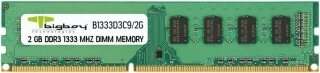 Bigboy B1333D3C9/2G 2 GB 1333 MHz DDR3 Ram kullananlar yorumlar